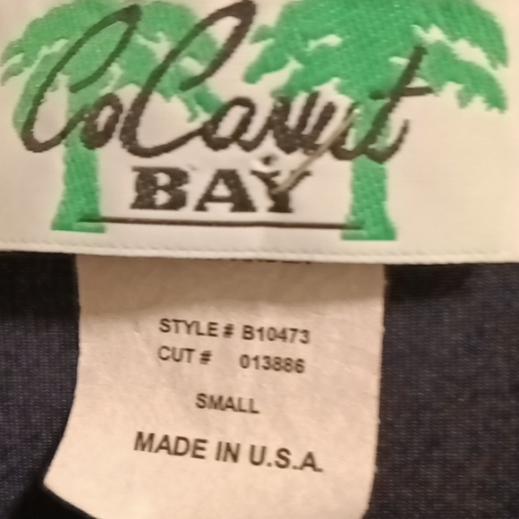 CoConut BAY navy 2-pc pantsuit w metallic floral embroidered designs Size Small - Picture 2 of 14